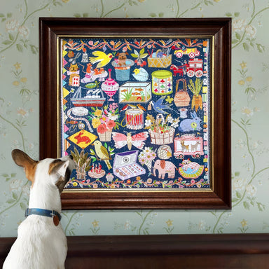 The Cat & The Yarn 1000 Piece Puzzle