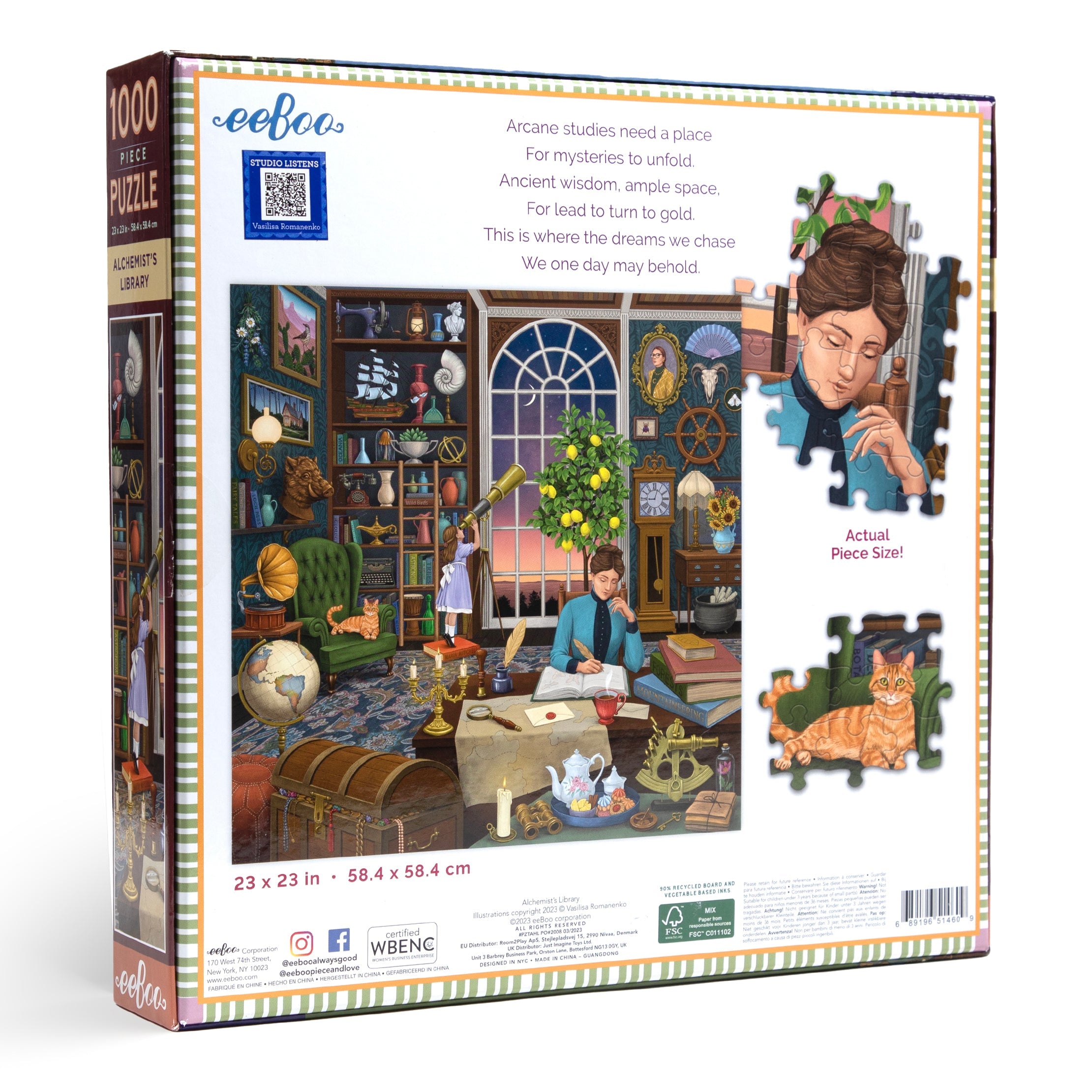 Alchemist's Library 1000 Piece Puzzle    