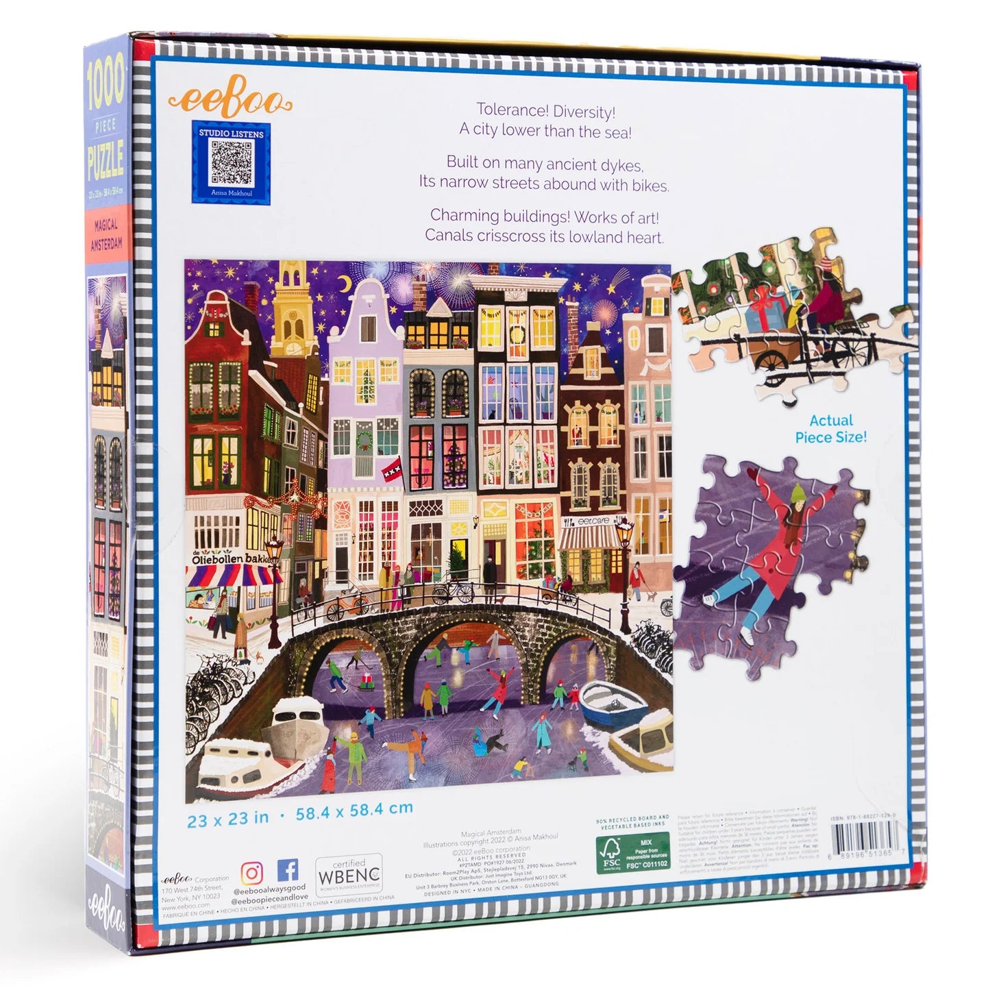 Magical Amsterdam 1000 Piece Puzzle