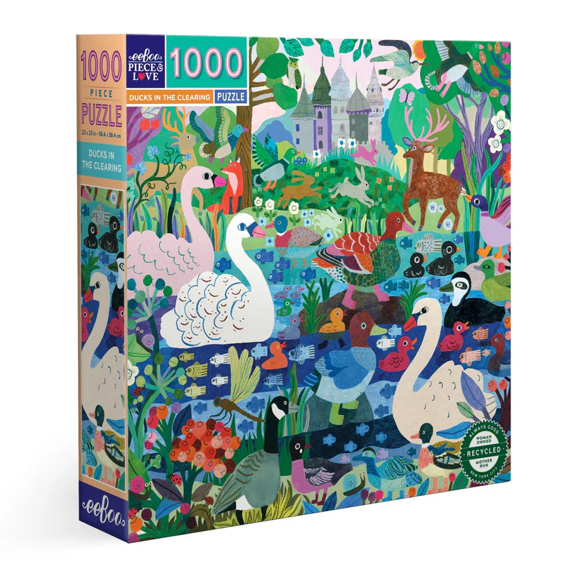 Ducks In The Clearing 1000 Piece Puzzle