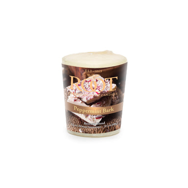 Root Candles Votive Peppermint Bark