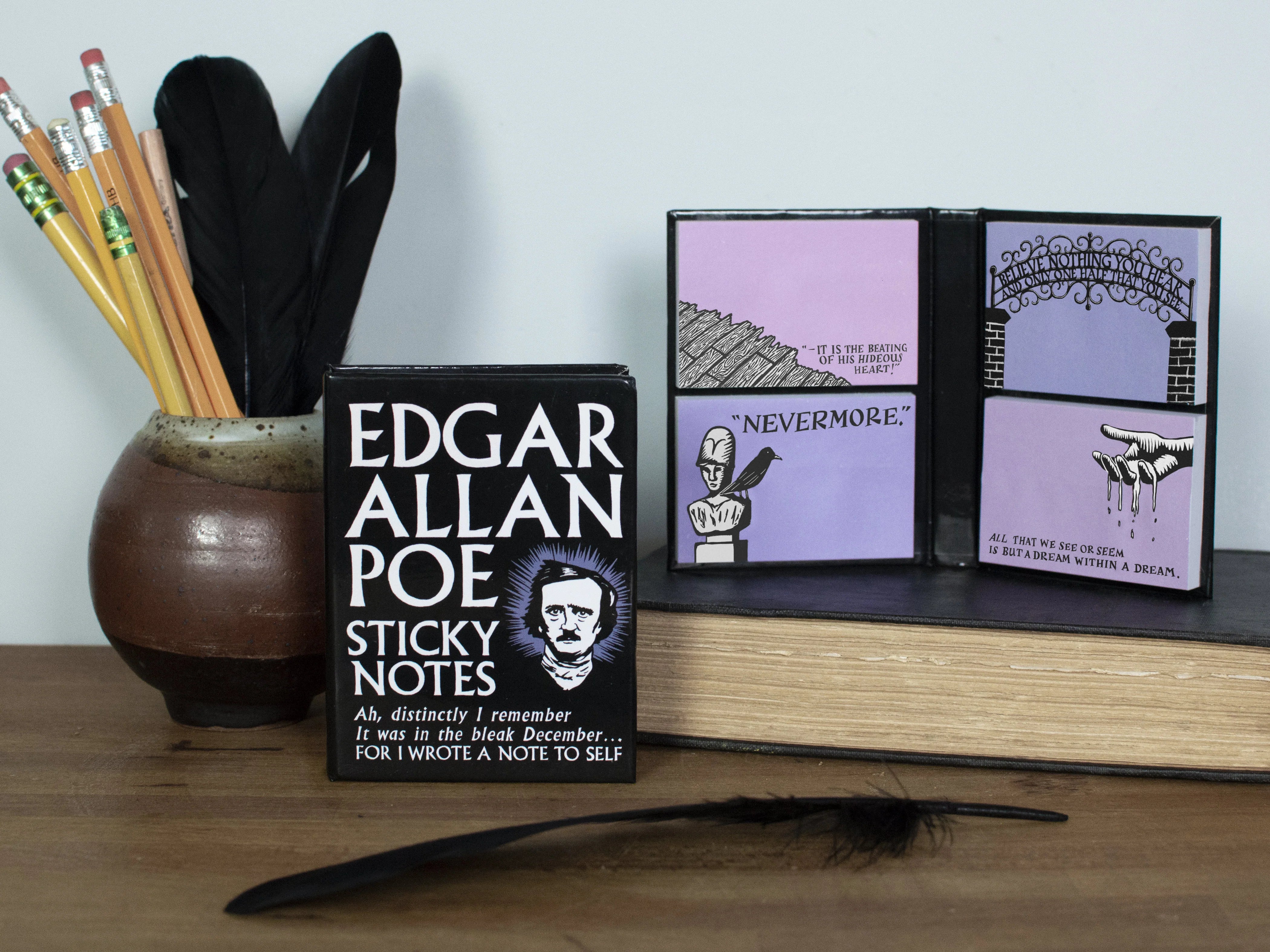 UPG Edgar Allan Poe Sticky Notes