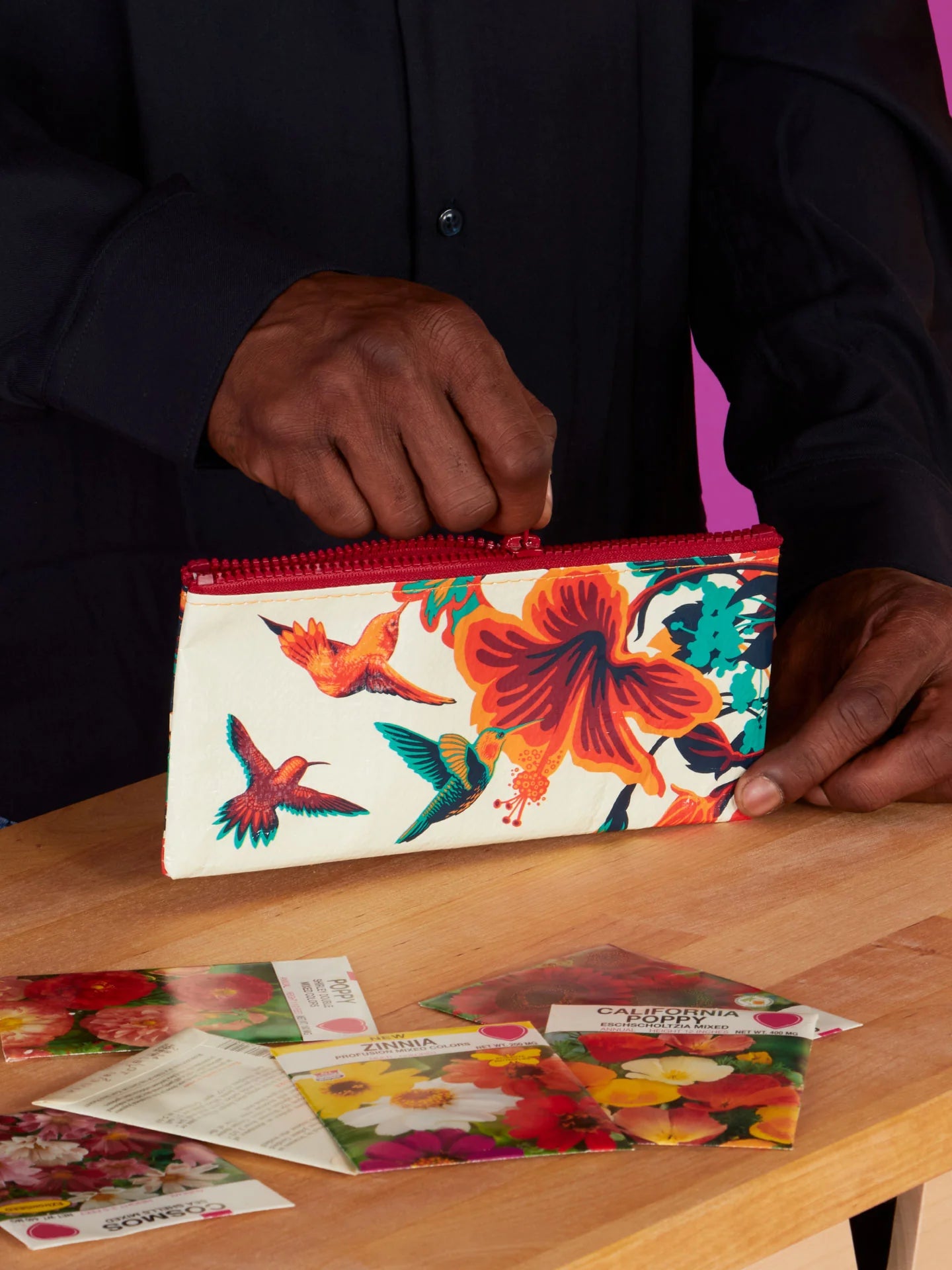 BLUQ Hummingbird Pencil Case