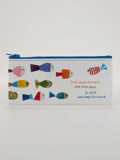 BLUQ Two Steps Forward One Step Back Is Still One Step Forward Pencil Case