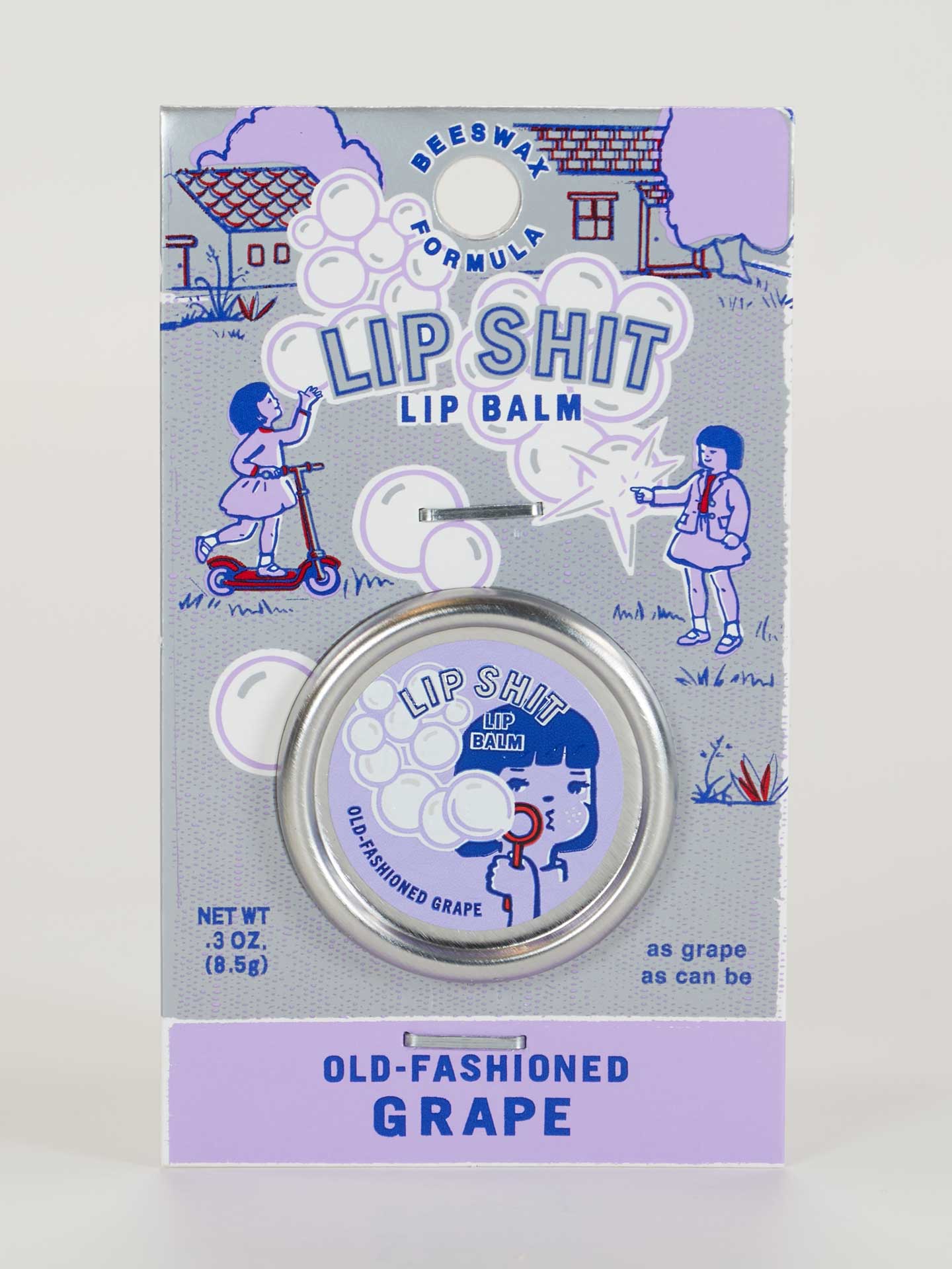 BLUQ Lip Shit Lip Balm-Old-Fashioned Grape