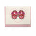 Pink Baby Booties - Blank Quilling Enclosure Card