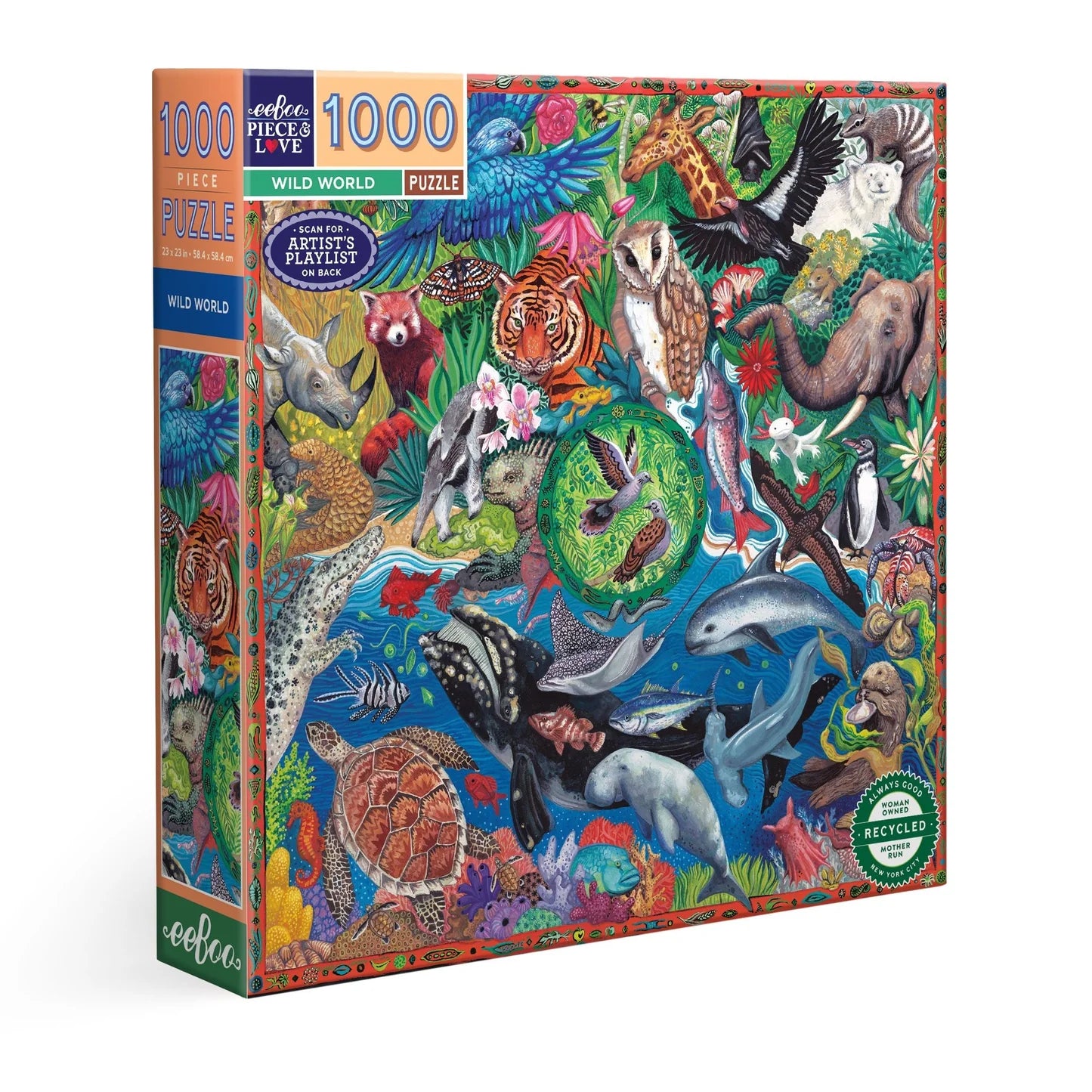 Wild World 1000 Piece Puzzle