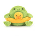 Jellycat Ricky Rain Frog with Rubber Ring    