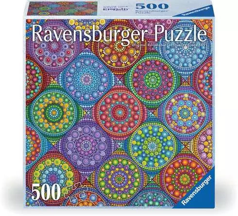 Magnificent Mandalas 500 Piece Color Your World with Elspeth McLean Puzzle
