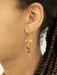 Cascading Calla Earrings - Amber Dew    