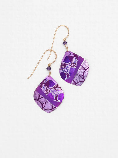 Holly Yashi Lani Earrings - Pua Purple    