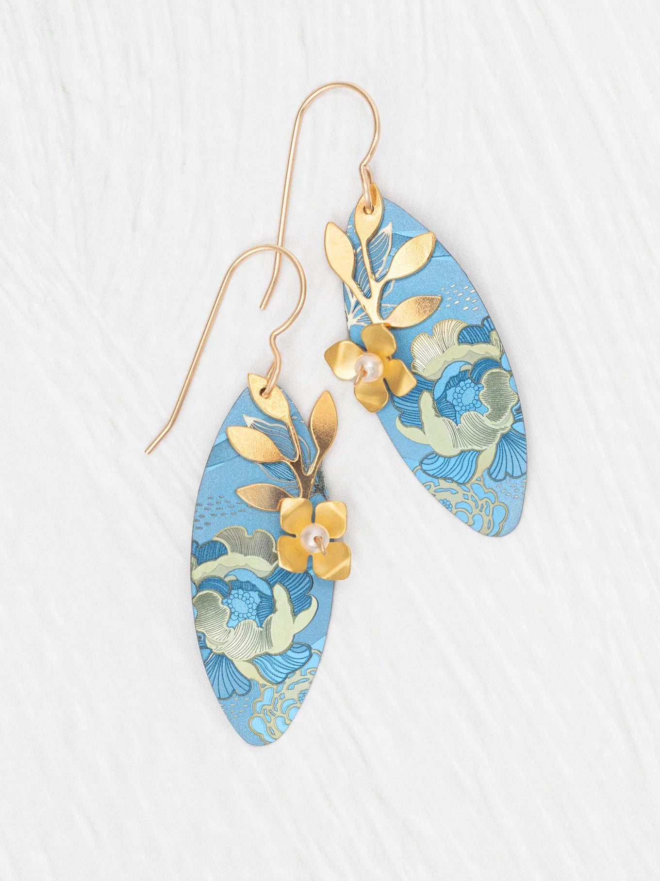 Holly Yashi Alyssa Earrings - Sky Blue
