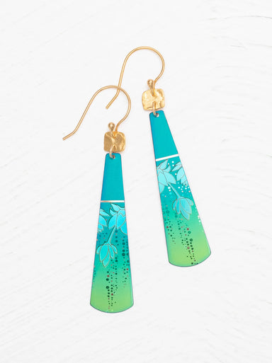 Holly Yashi Tula Earrings - Turquoise / Green
