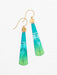 Holly Yashi Tula Earrings - Turquoise / Green