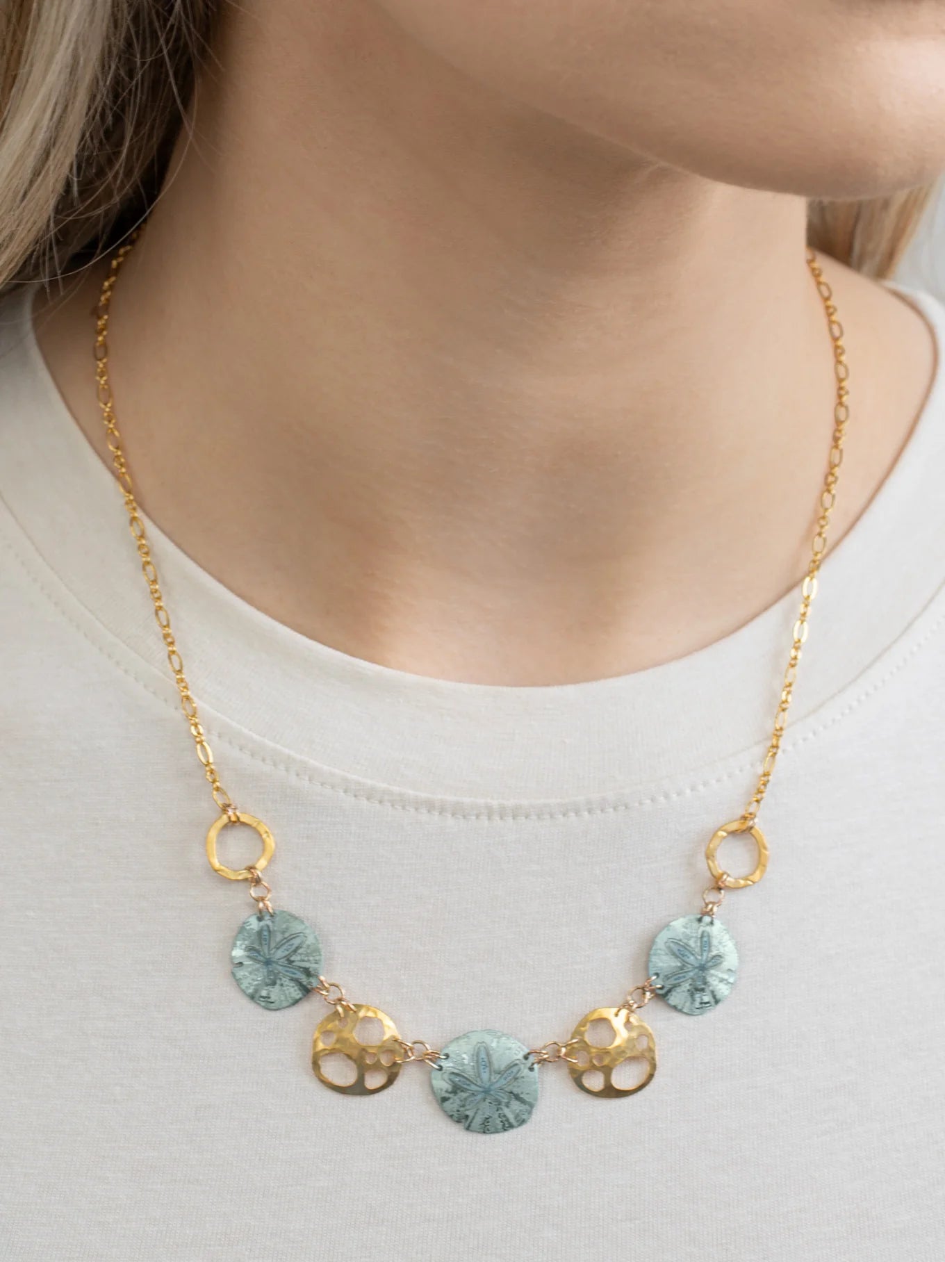 Holly Yashi Oceana Necklace - Sage    