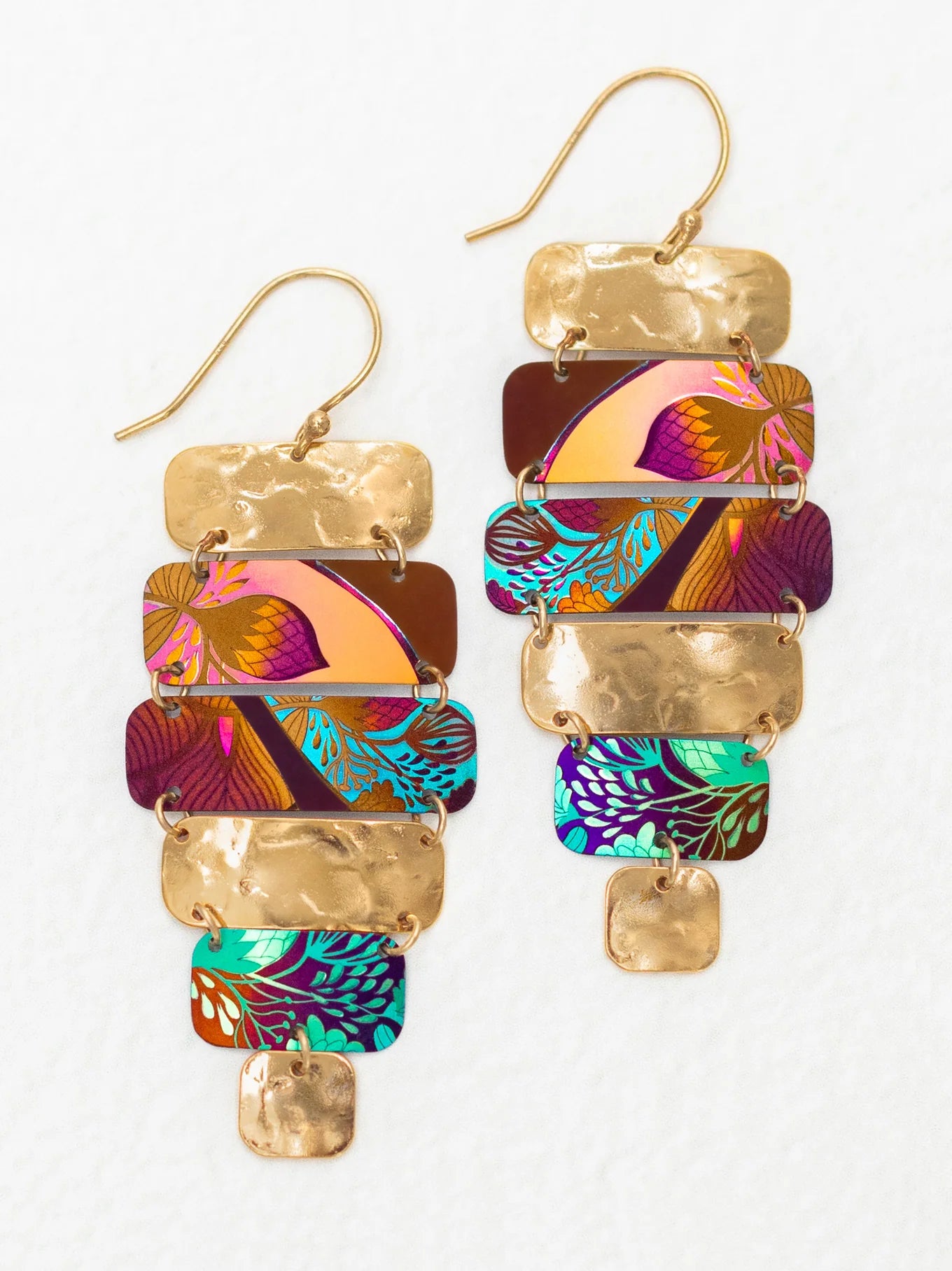 Holly Yashi Lana Talisman Earrings - Amber Wave