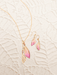 Holly Yashi Special Edition Flutterby Lariat Necklace - Pink    