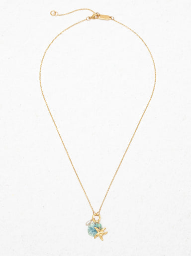 Holly Yashi Sandra Necklace - Sage    