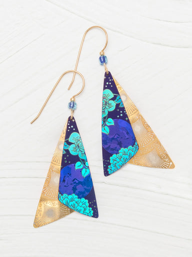 Holly Yashi Caleen Earrings - Midnight Blue