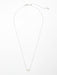 Holly Yashi Marina Pearl Necklace - Silver and Cream