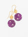 Holly Yashi Danica Earrings - Plum