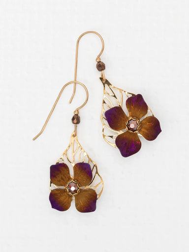 Holly Yashi Seren Earrings - Mulberry    