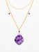 Holly Yashi Lani Necklace - Pua Purple    