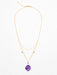 Holly Yashi Lani Necklace - Pua Purple    