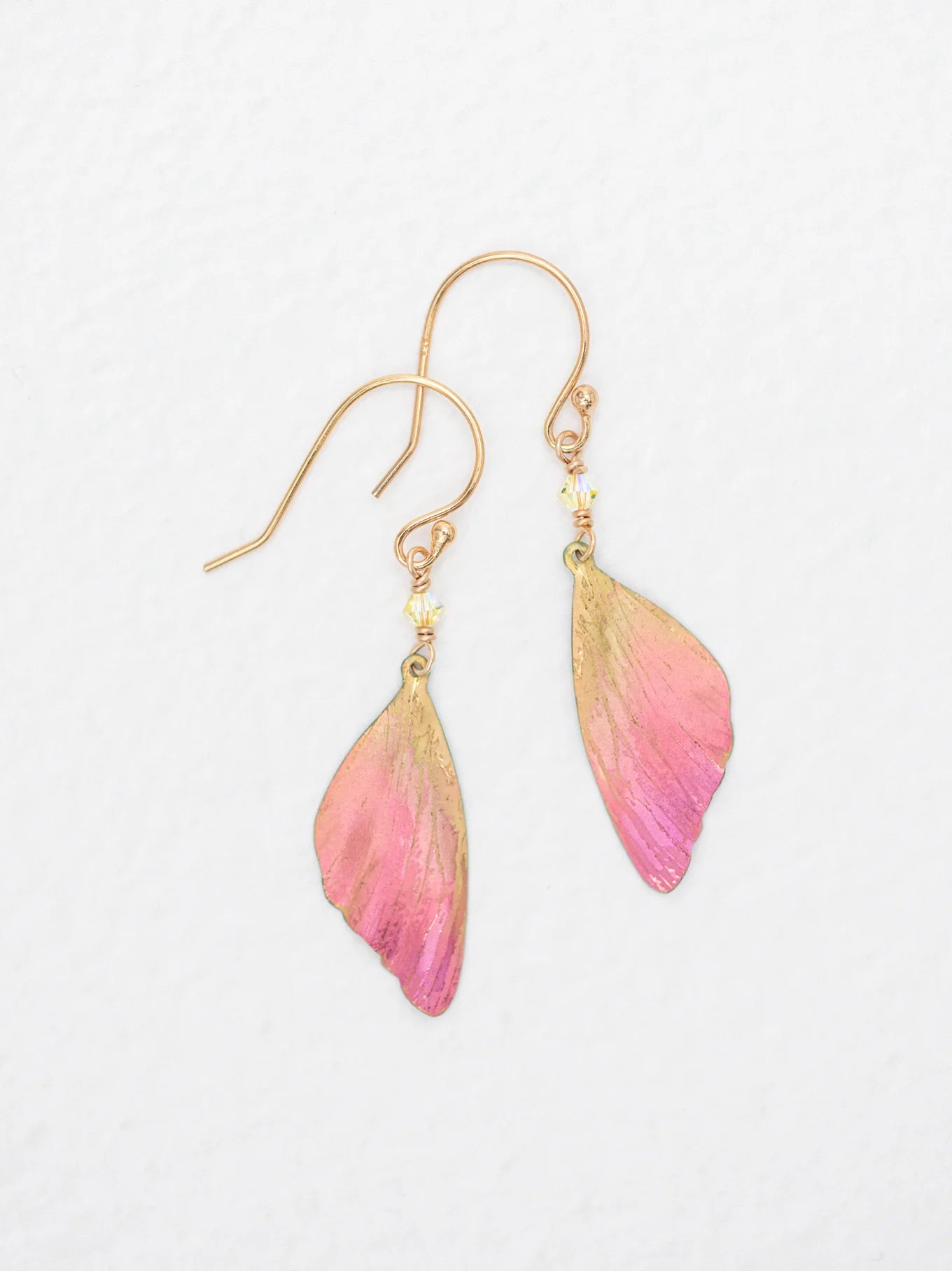 Holly Yashi Flutterby Earrings - Special Edition Pink    