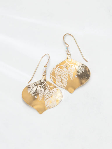 Holly Yashi Clara Ornament Earrings - Gold    