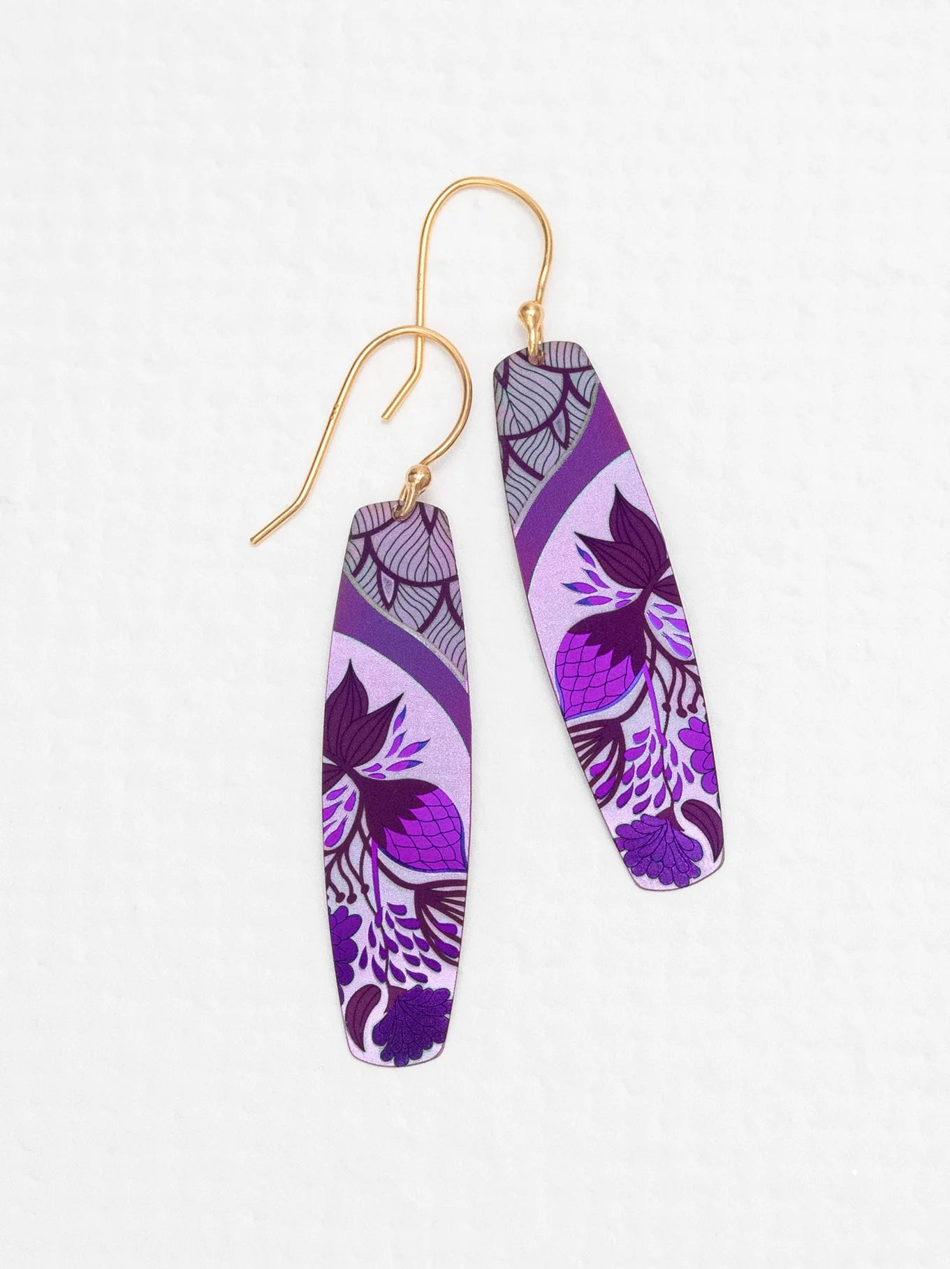 Holly Yashi Malia Earrings - Pua Purple    