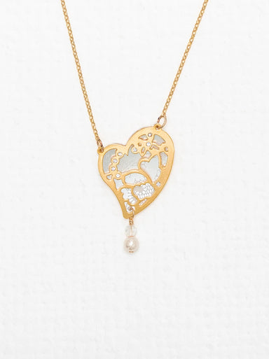 Holly Yashi Valena Gold and Silver Necklace