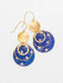 Holly Yashi Atlas Earrings - Midnight Blue