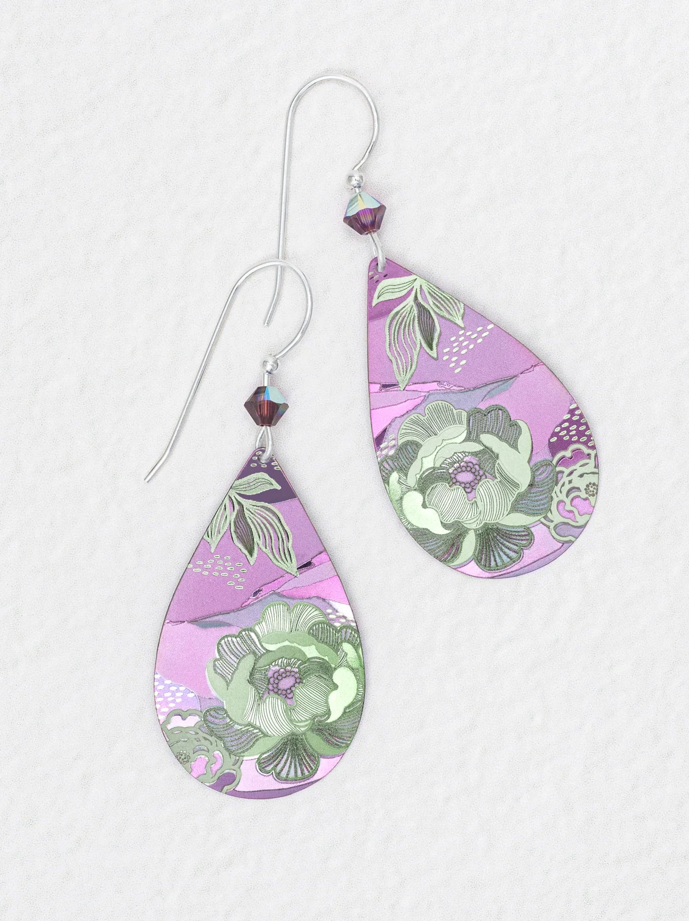 Holly Yashi Cynthia Earrings - Violet