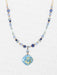 Holly Yashi Elena Beaded Necklace - Sky Blue