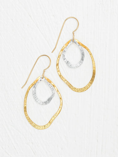 Holly Yashi Lila Earrings - Gold / Silver