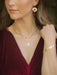Holly Yashi Radiant Petra Pendant Necklace - Gold    