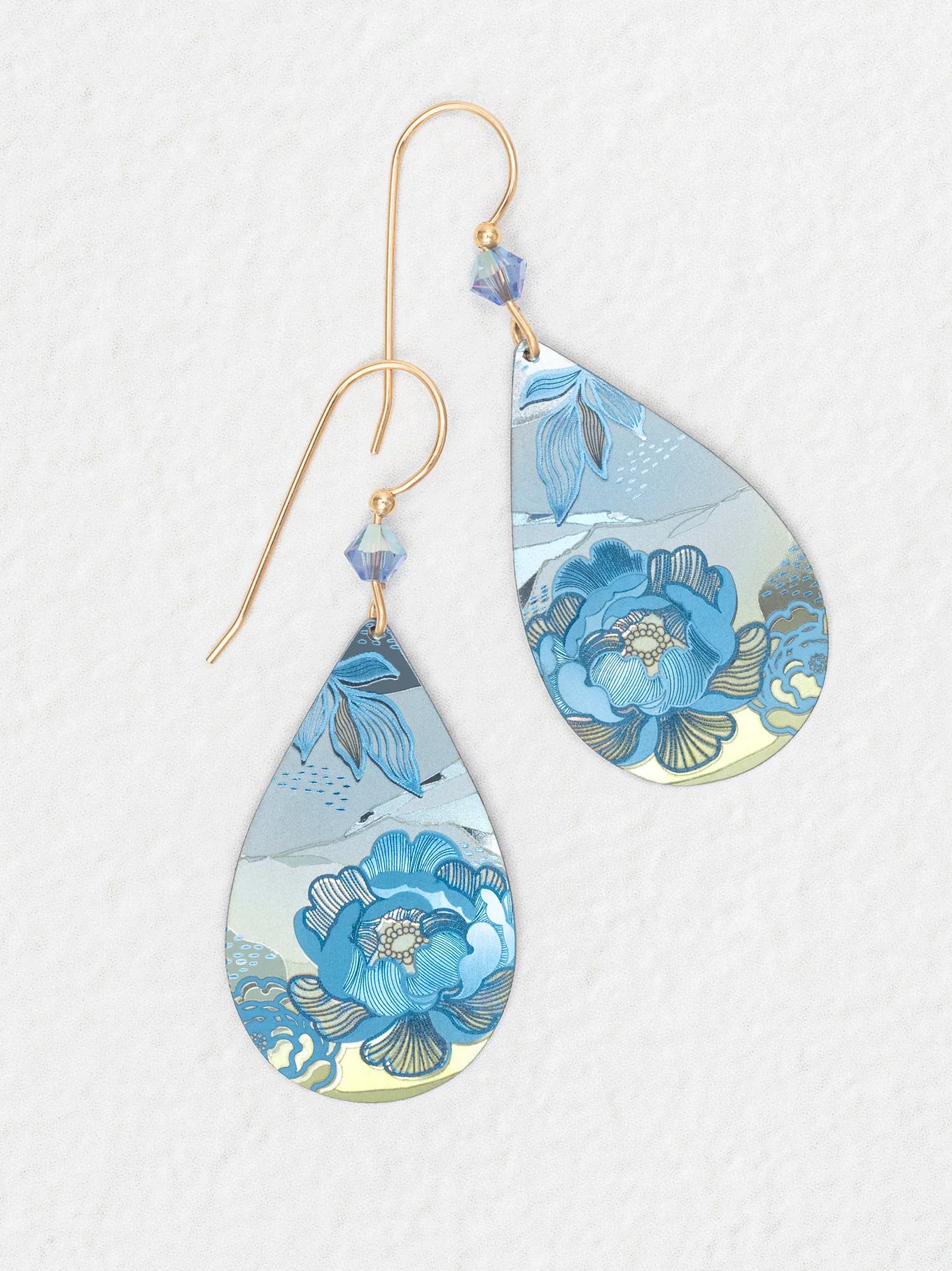 Holly Yashi Cynthia Earrings - Sky Blue