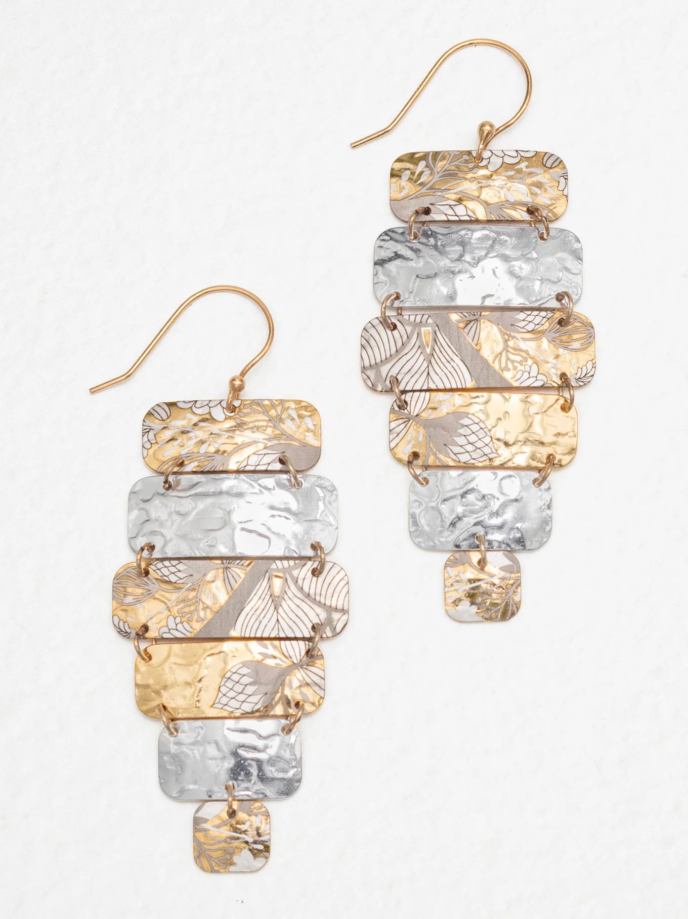 Holly Yashi Lana Talisman Earrings - Gold / Silver    