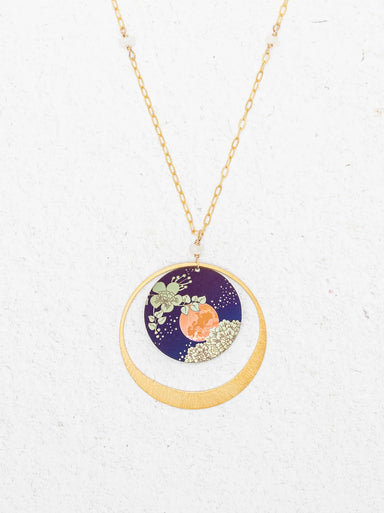 Holly Yashi Luna Necklace - Blue Moon