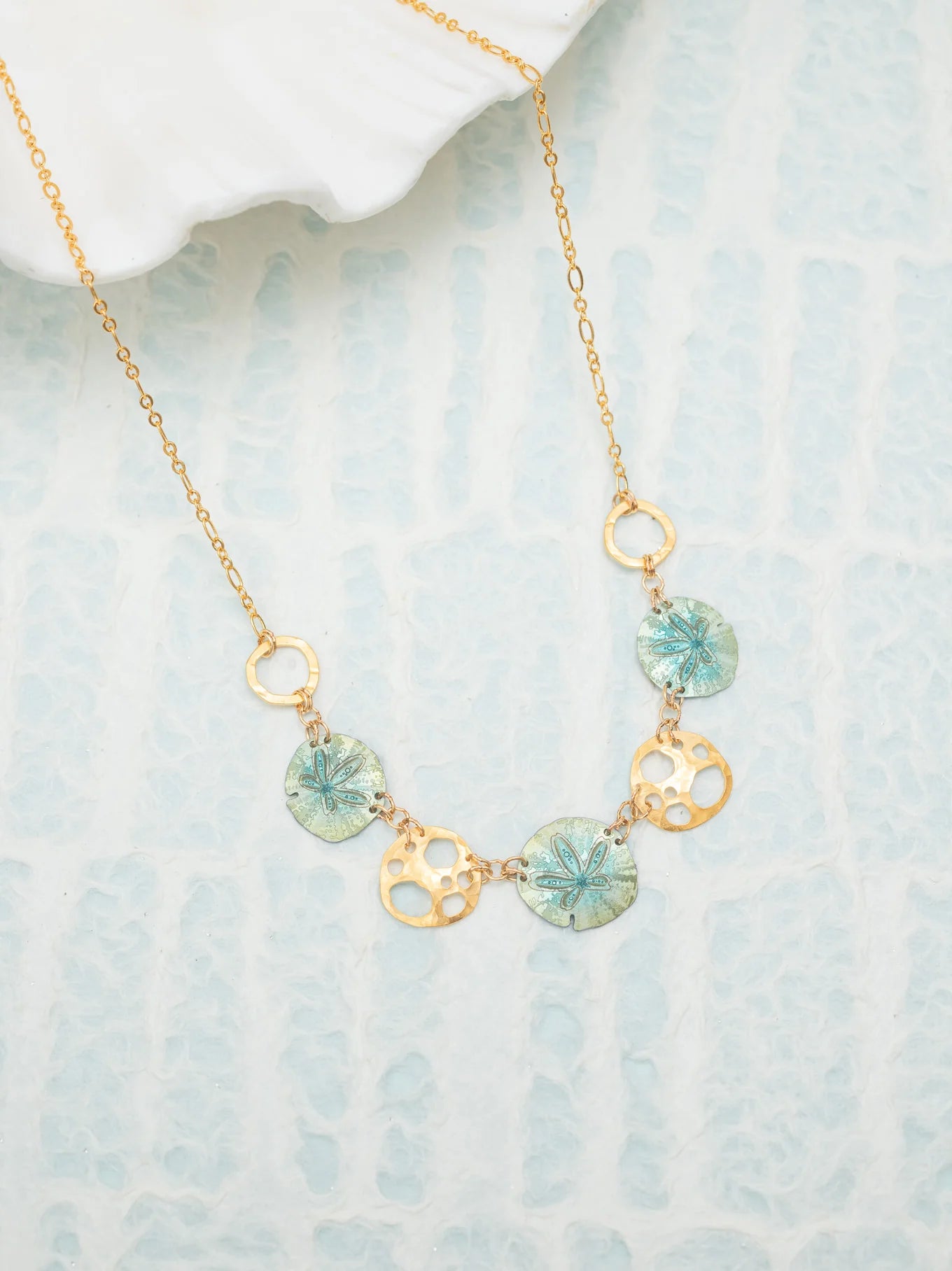 Holly Yashi Oceana Necklace - Sage    