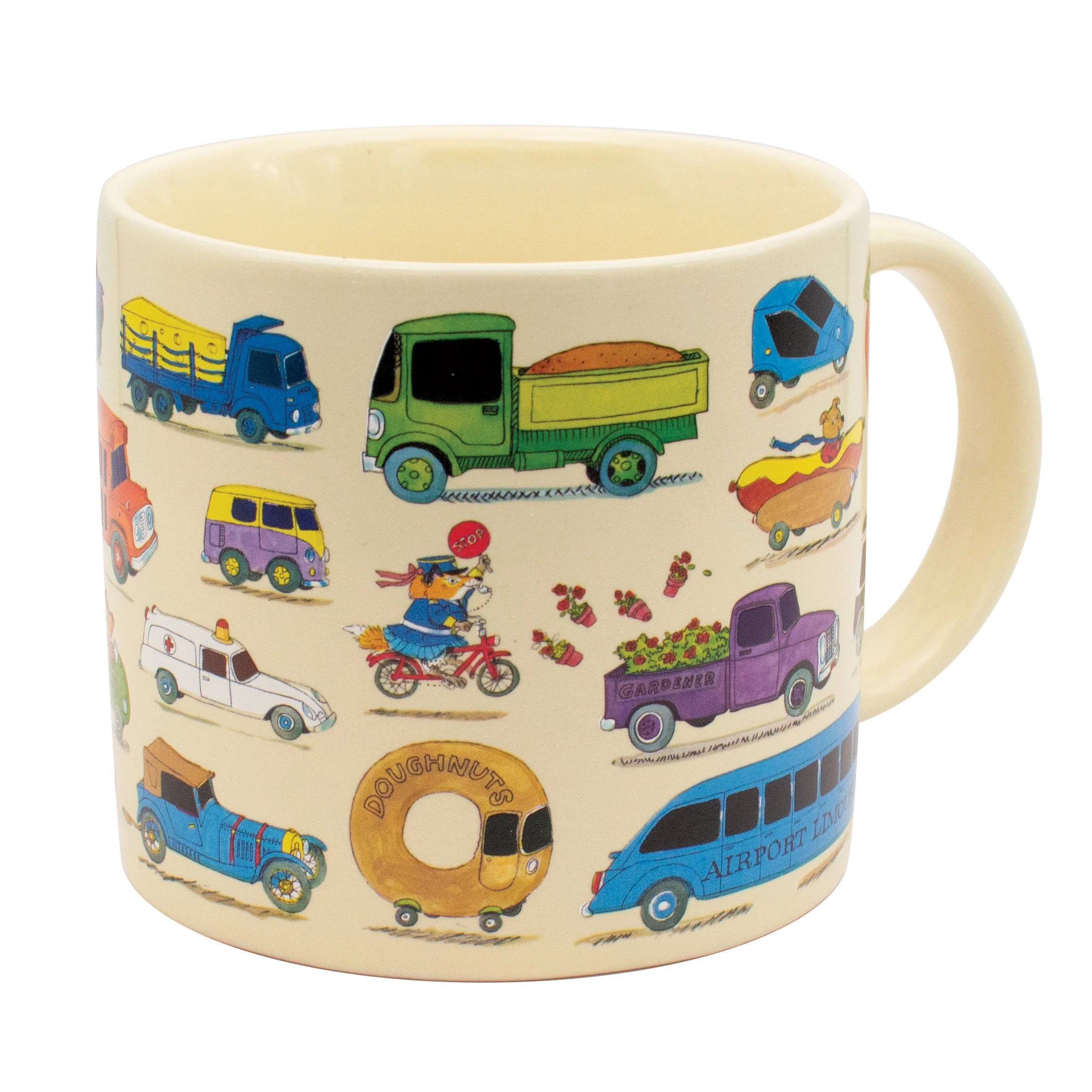 Richard Scarry Cars and Trucks Heat Transforming Mug