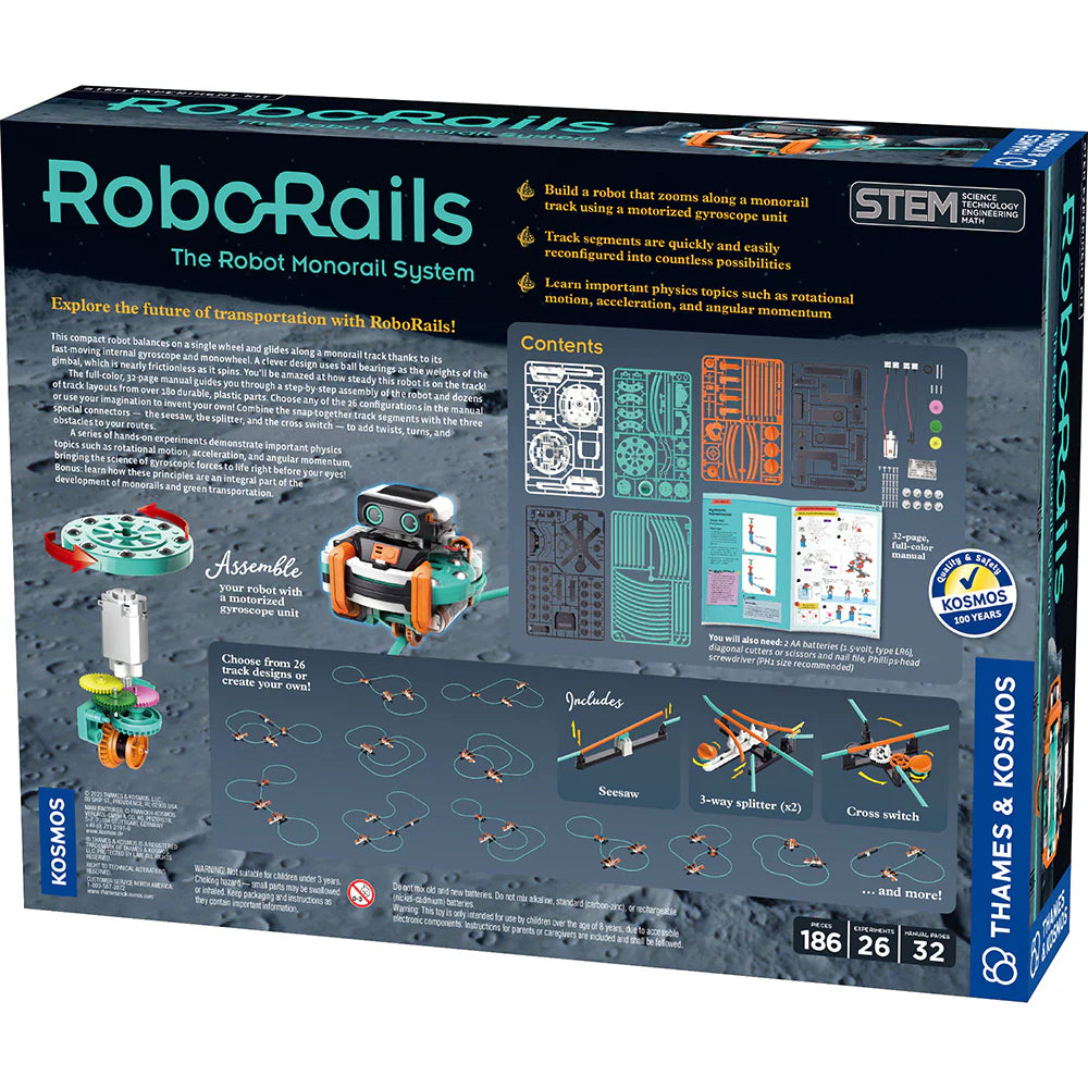 Thames & Kosmos RoboRails - The Robot Monorail System