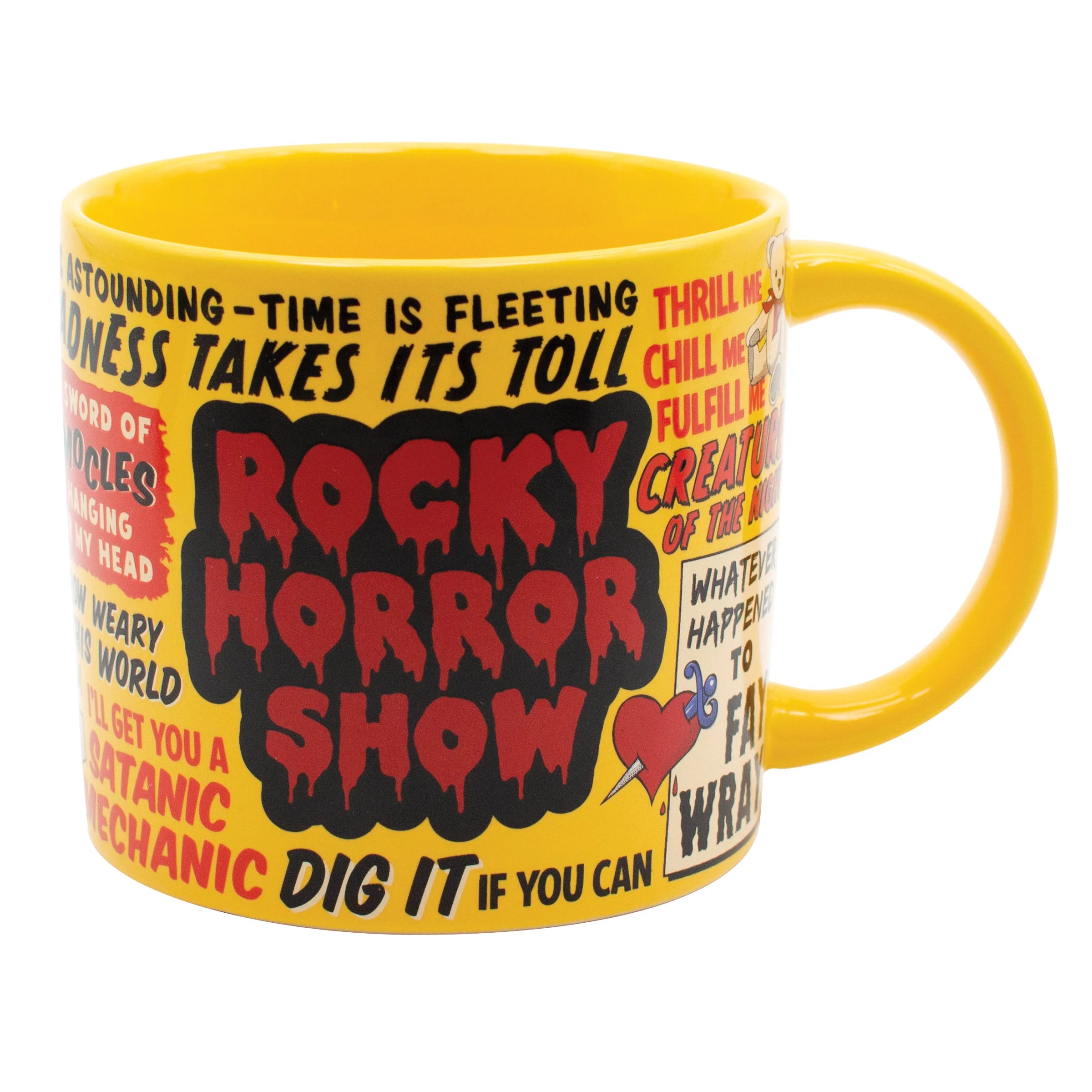 Rocky Horror Show Quote Mug