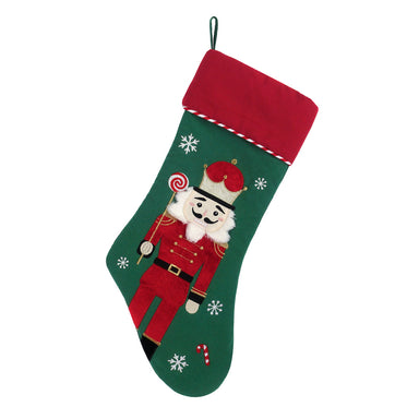 Mon Ami Merry Nutcracker Stocking