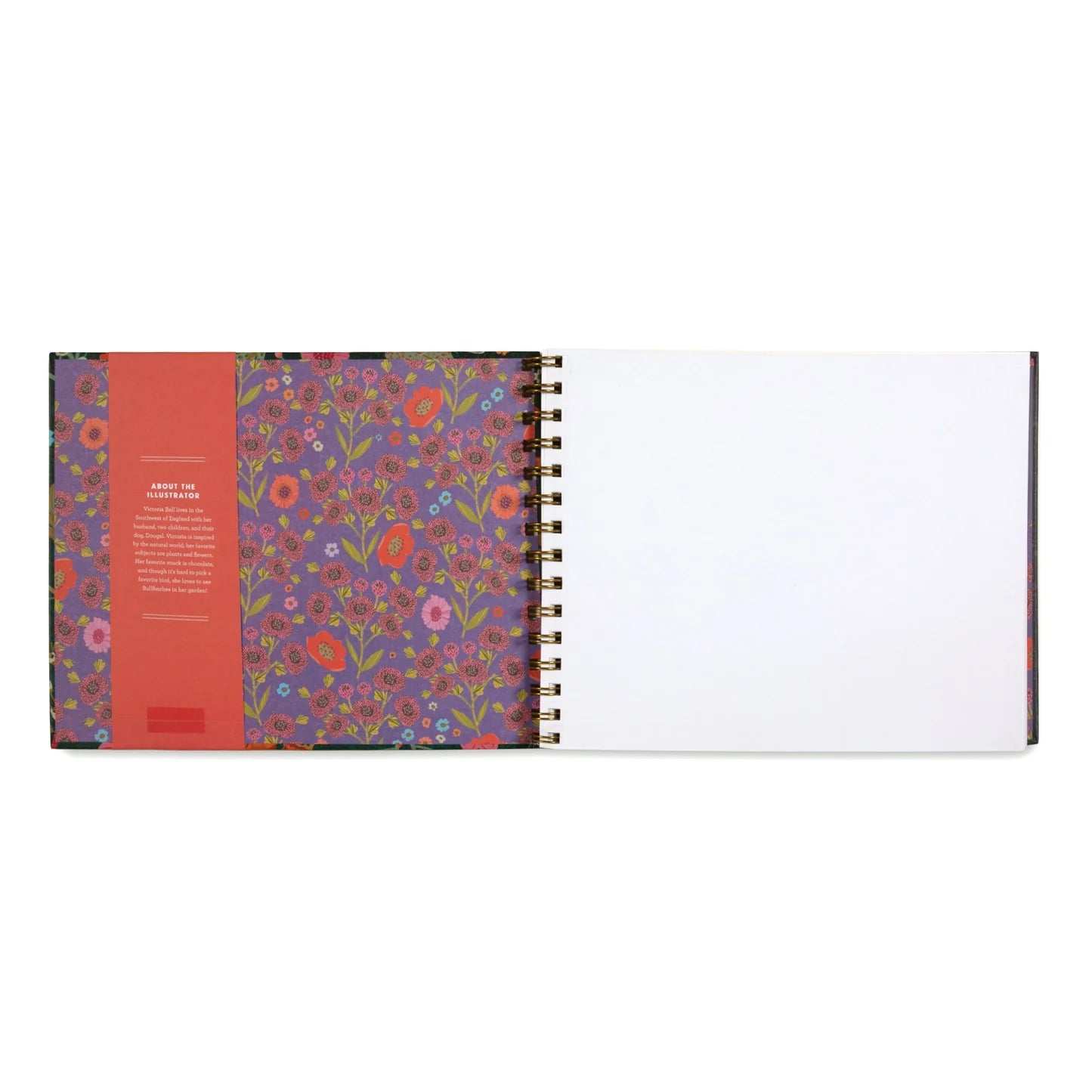 eeBoo Victoria's Hardcover Artist Sketchbook