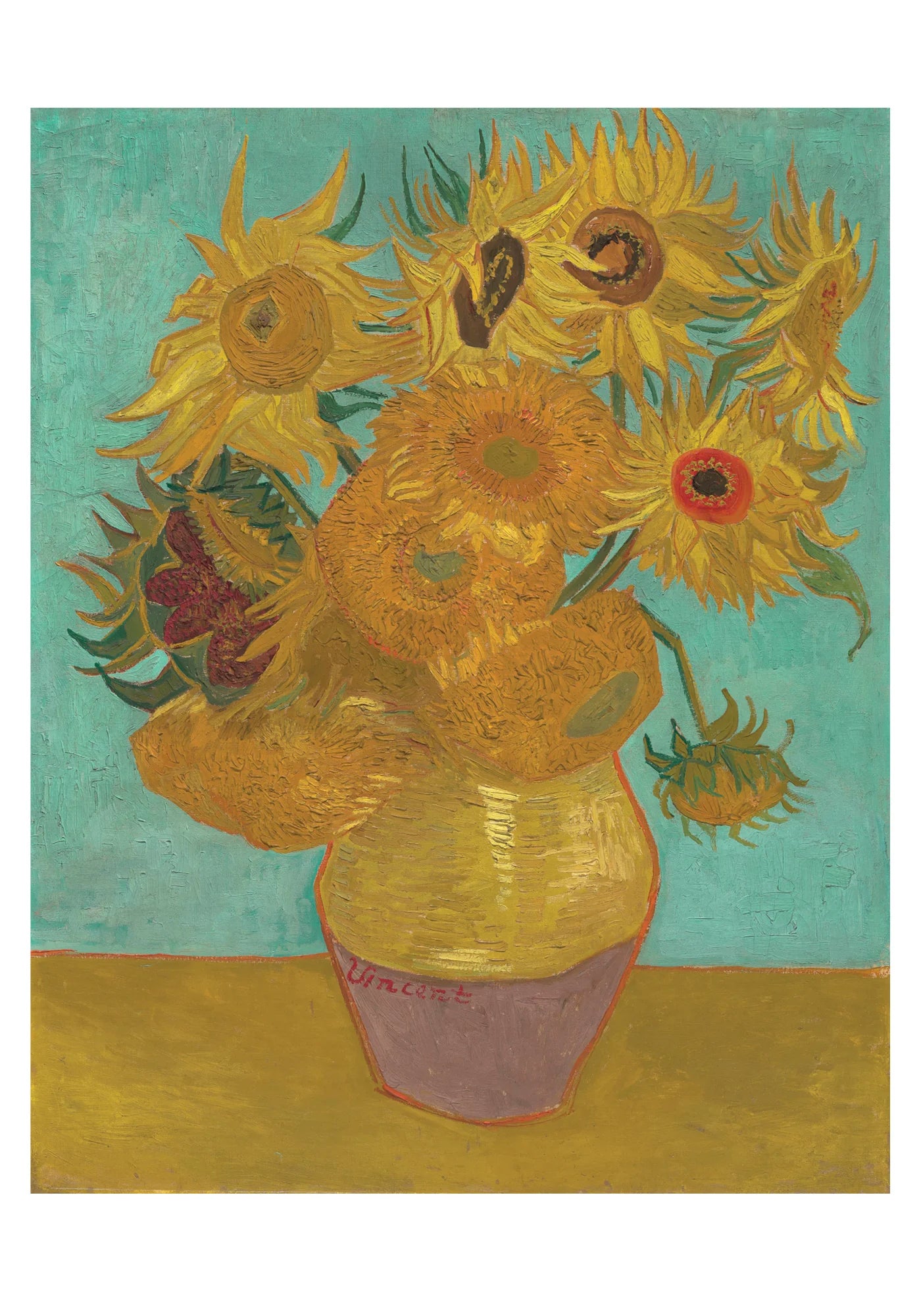 Vincent Van Gogh Sunflowers Boxed Note Cards