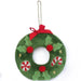 Mon Ami Merry Holiday Wreath Ornament