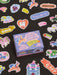 BLUQ Overly Dramatic Unicorns Playtime Sticker Set
