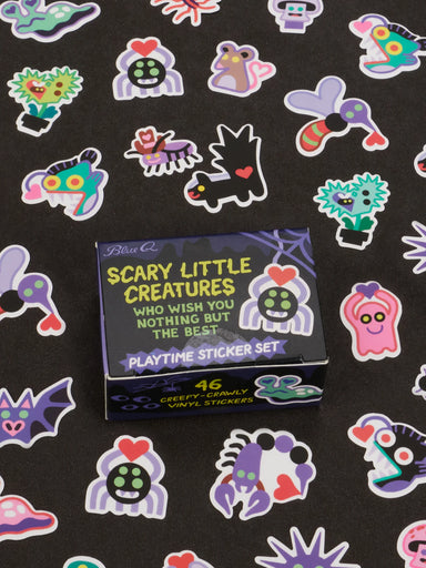 BLUQ Scary Little Creatures Who Wish You Nothing But The Best Playtime Sticker Set